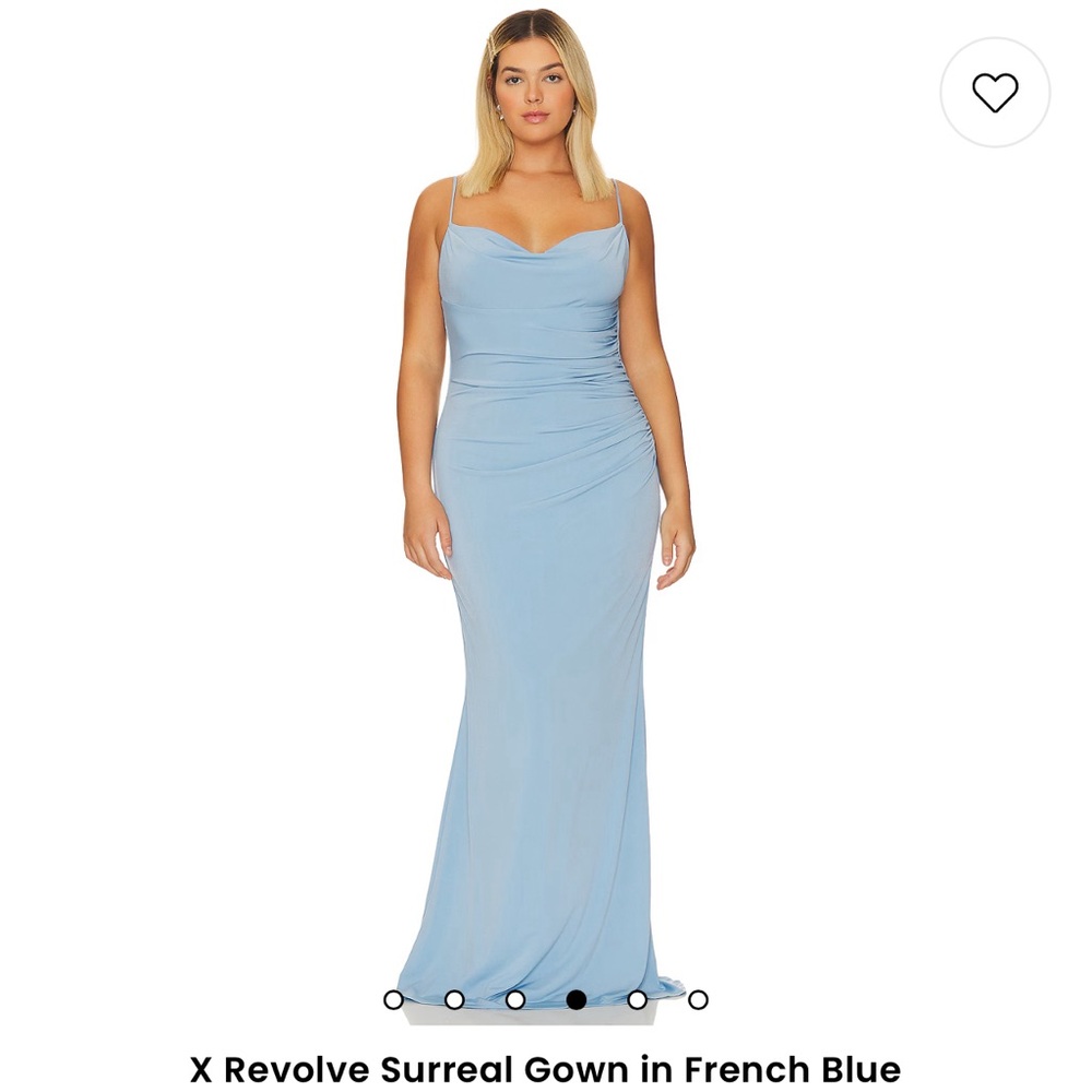 Katie May Surreal Maxi Gown in French Blue